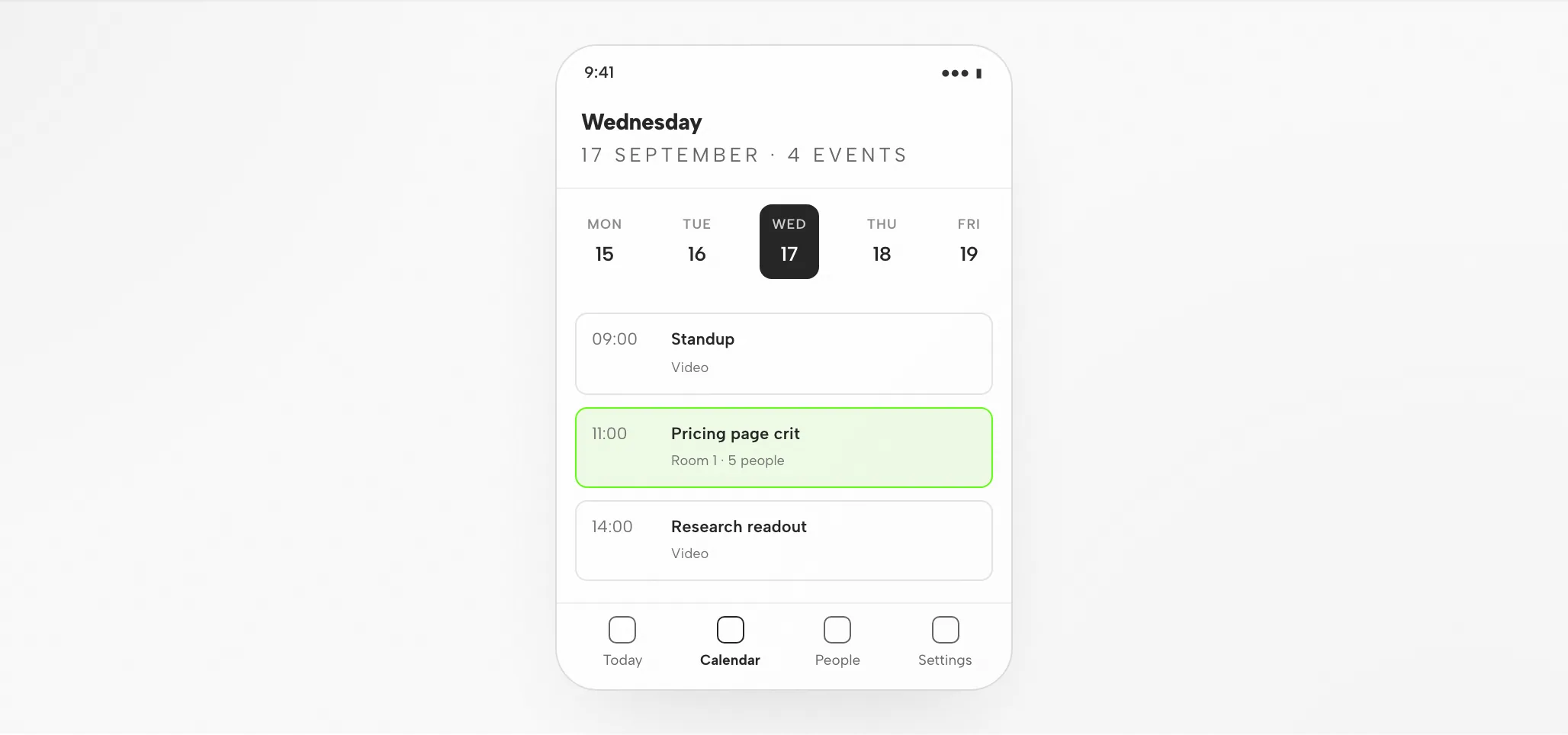 Qwen Code Artifact: Team Calendar at 1440px and 390px — Mobile