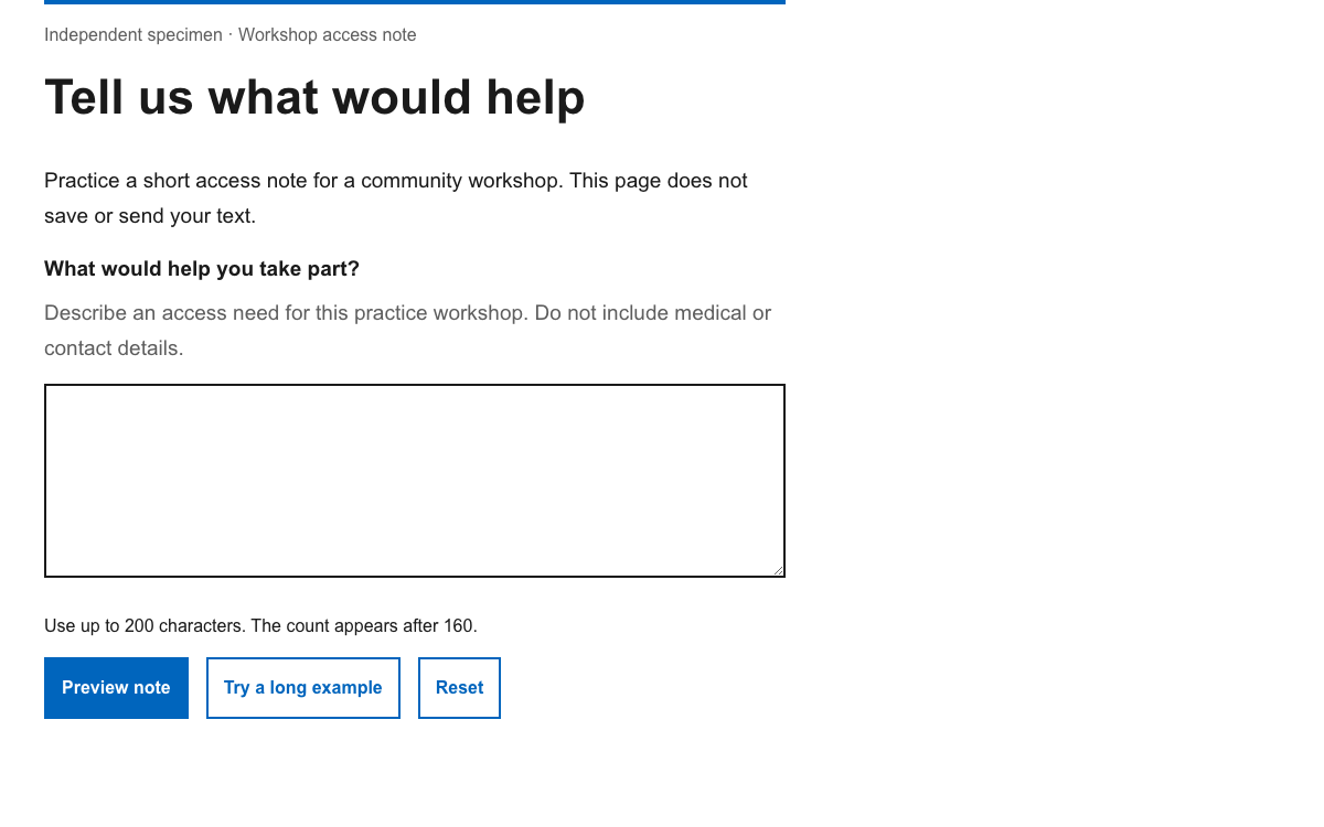 Scottish Government Design System interface study