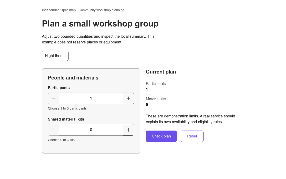 Singapore Government Design System interface study