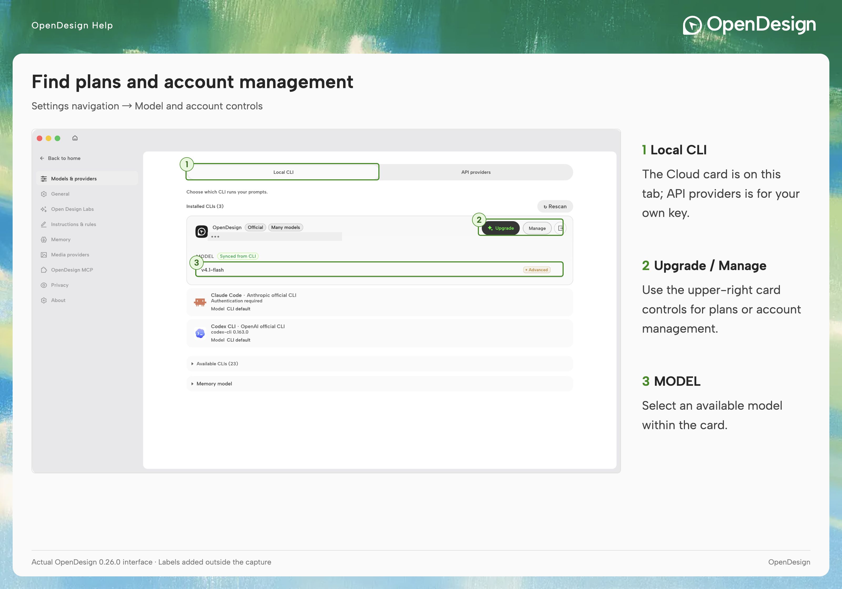 Find Upgrade and Manage on the Cloud card, then choose a plan and billing period.