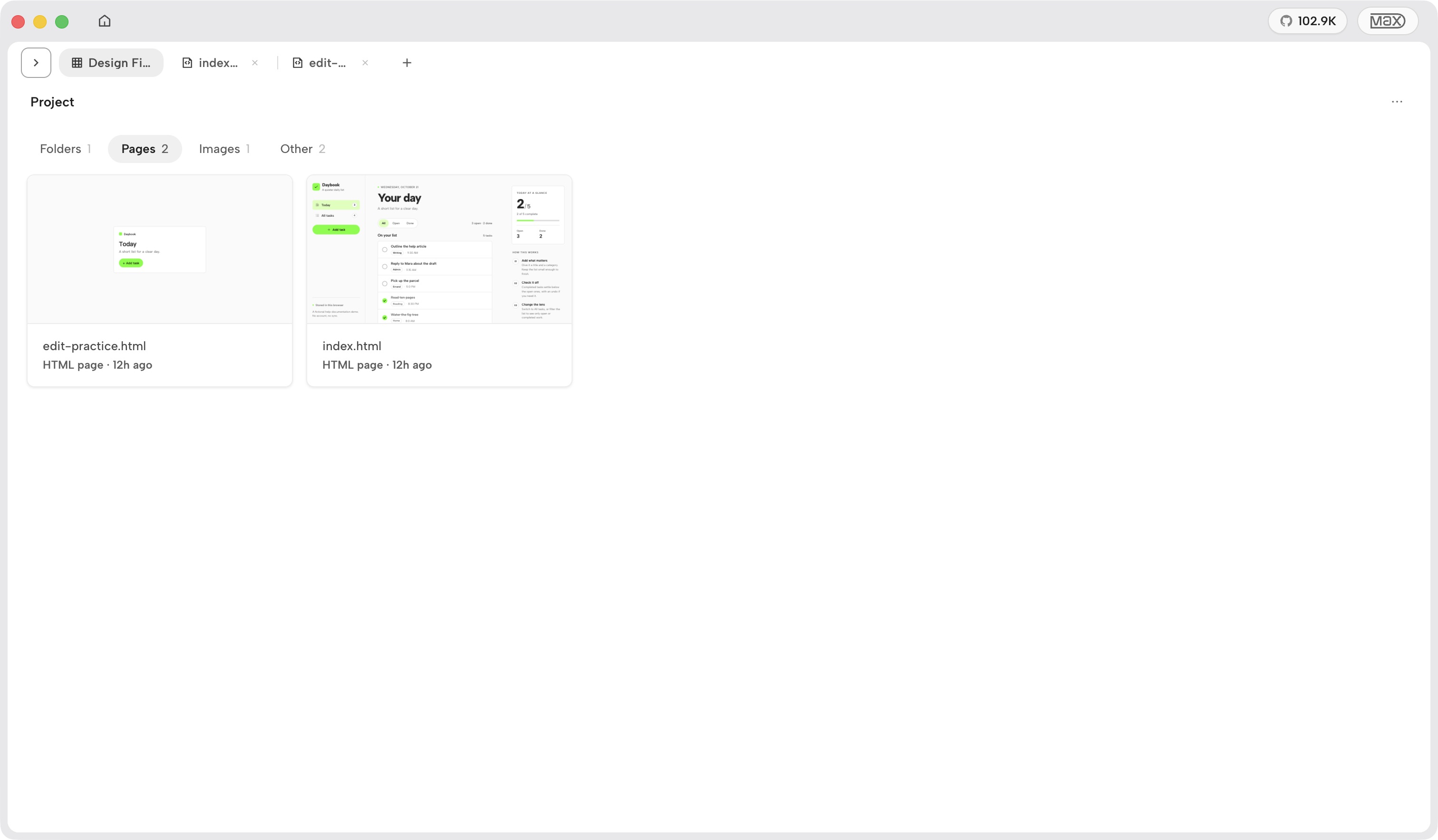 Client revisions