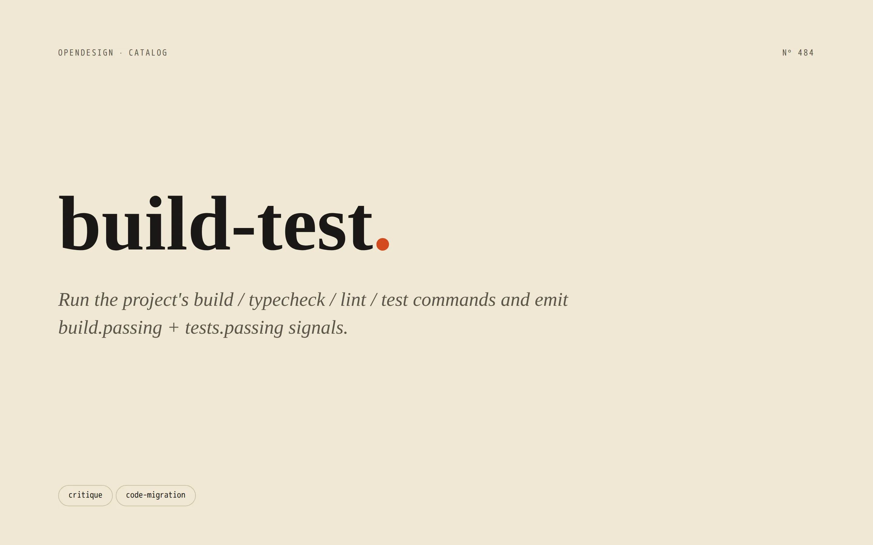 Build test preview