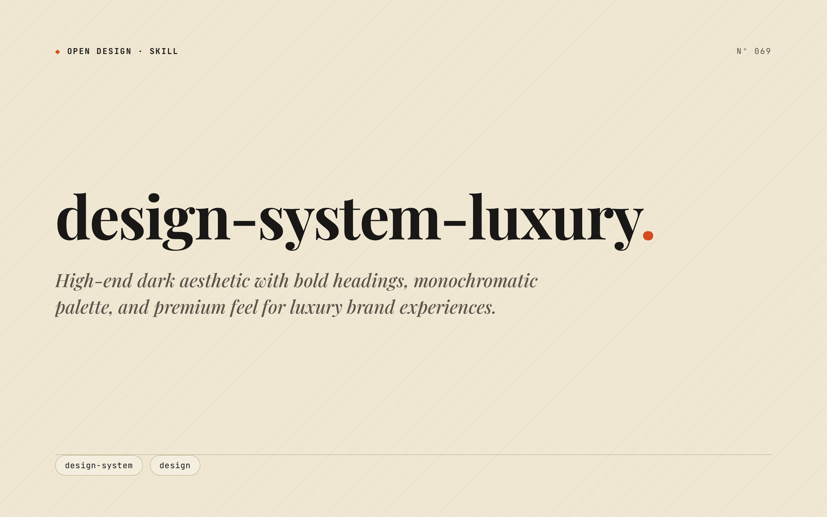 Luxury preview