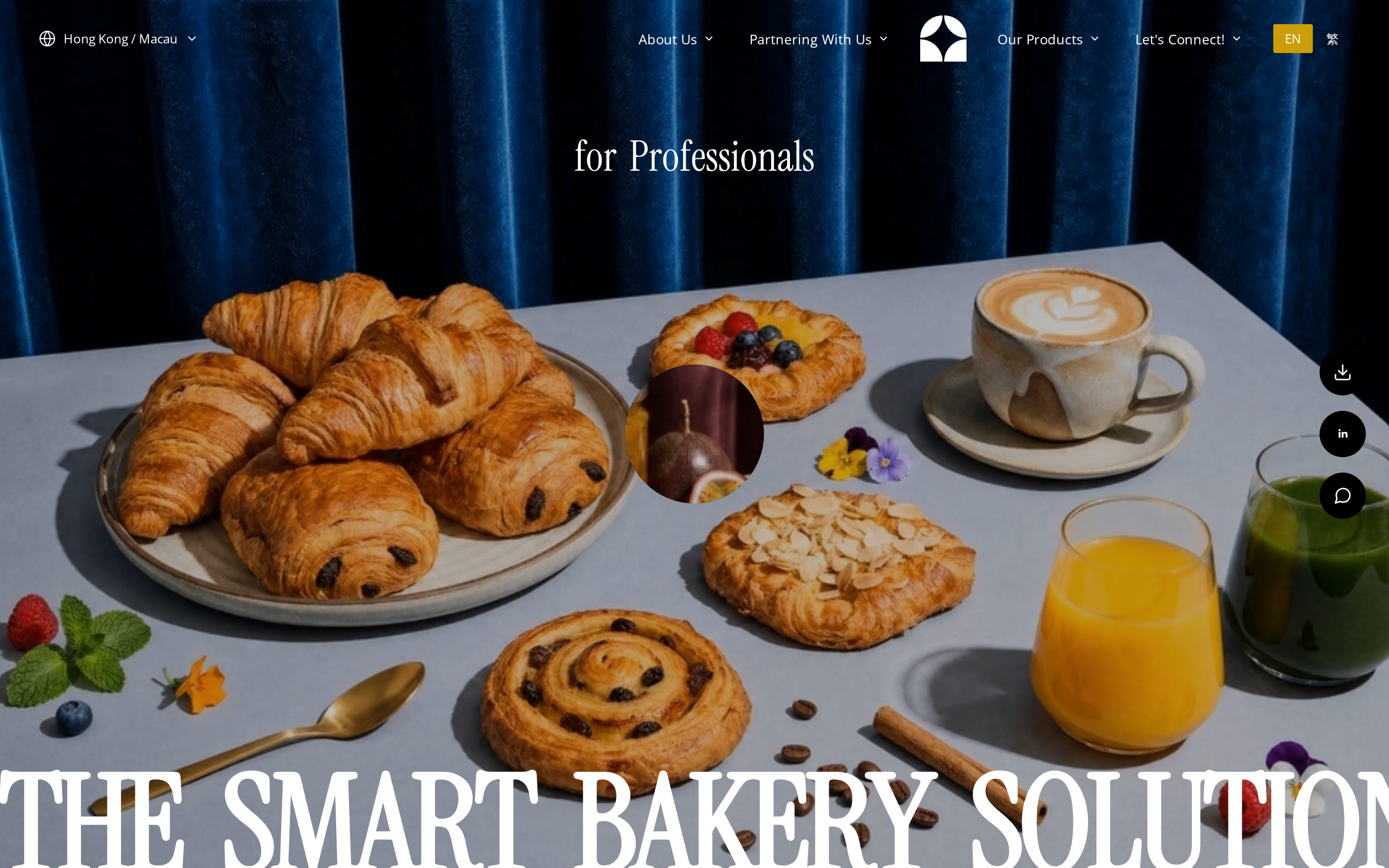 Anteprima di Cinematic Landing Page