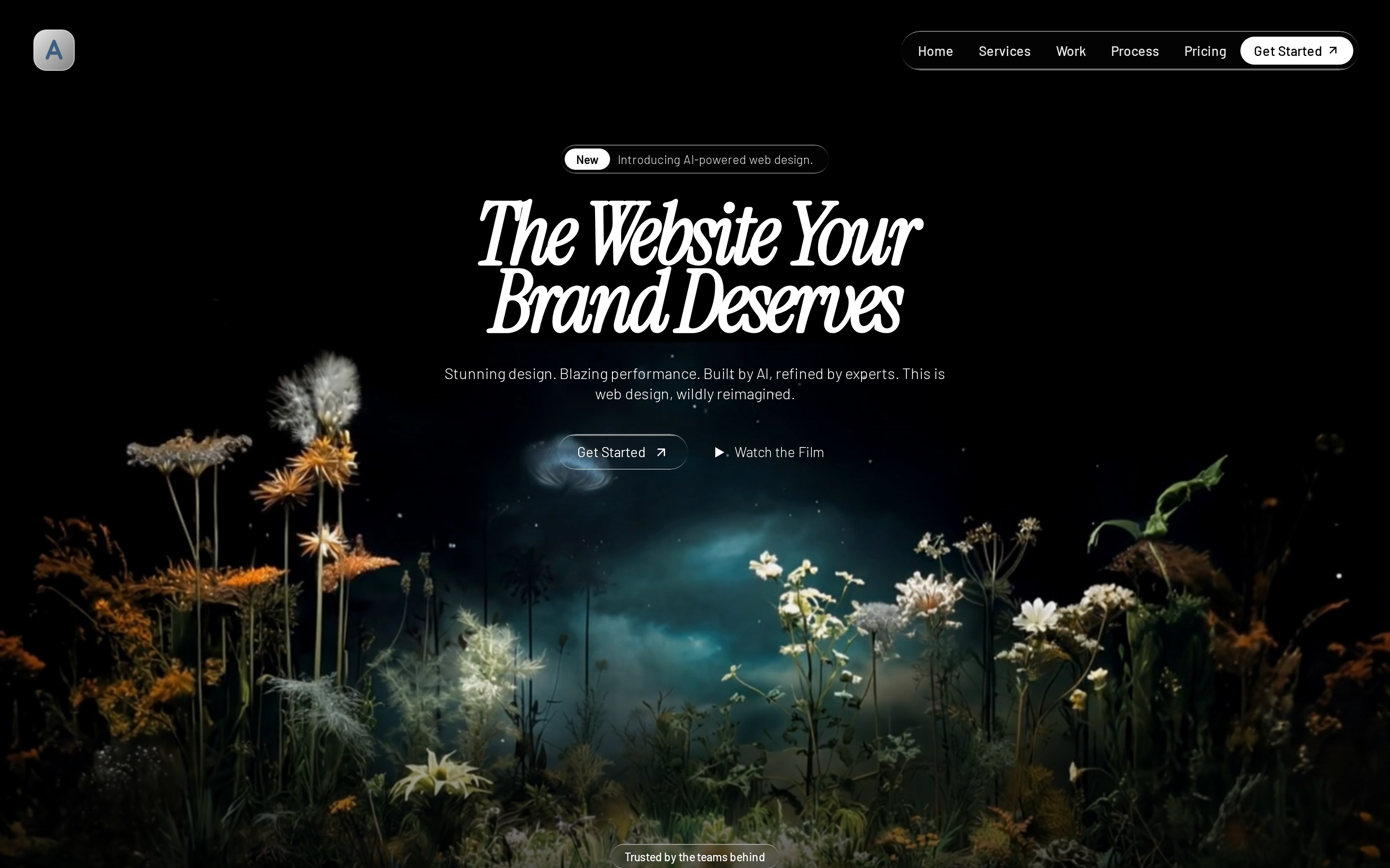 Liquid Glass Agency preview