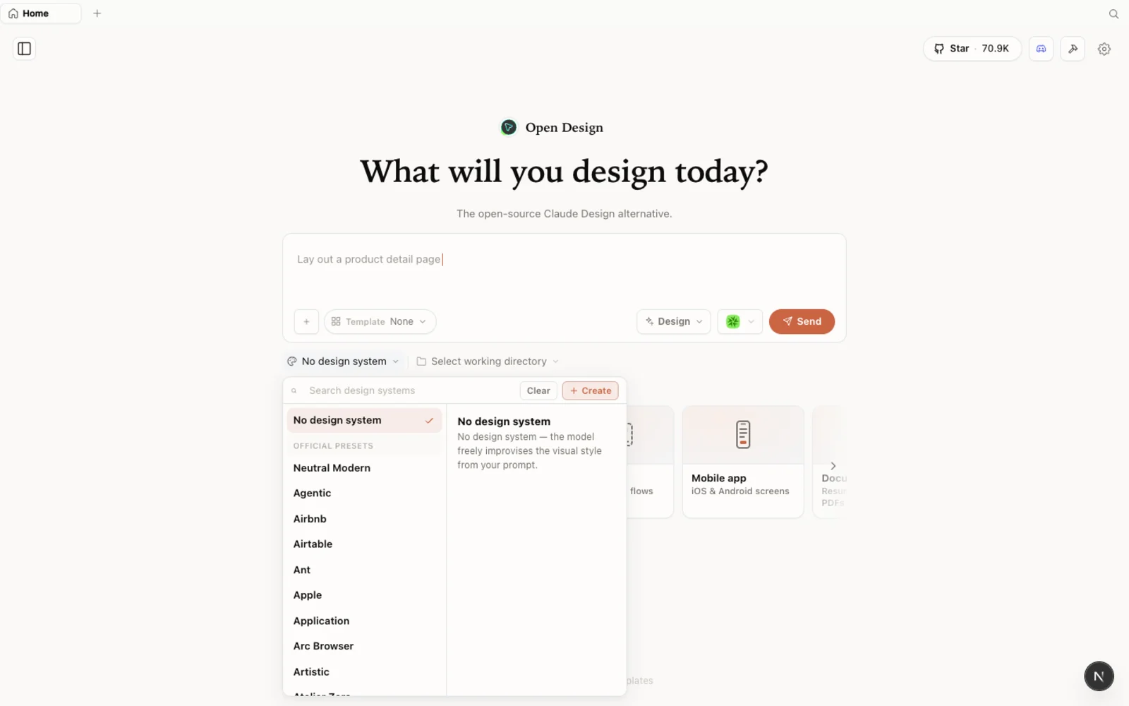 La biblioteca de sistemas de diseño integrada — puntos de partida con marcas reales.